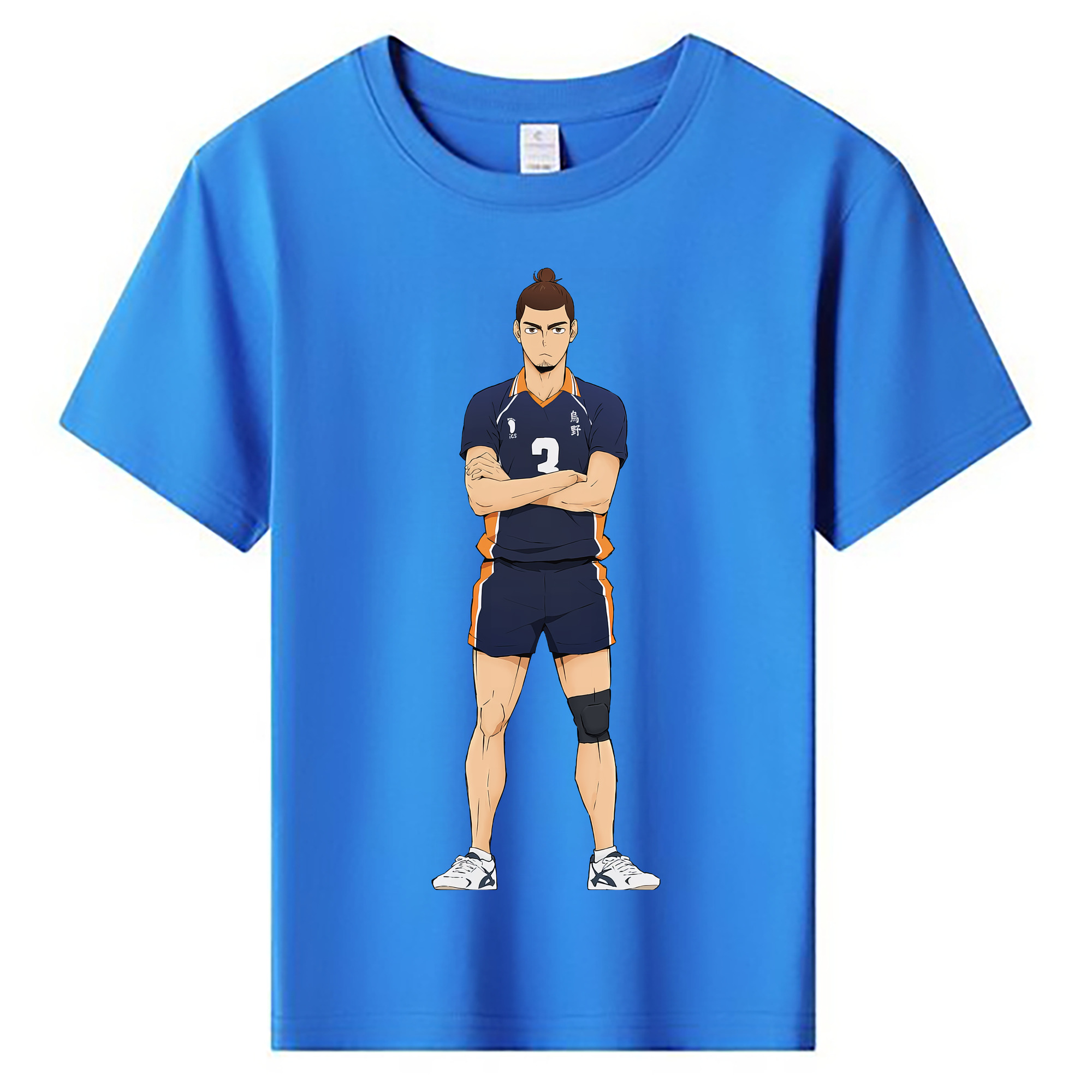 （画像用） ハイキュー!! Haikyu!! 綿100％キッズTシャツ（フロントプリント）